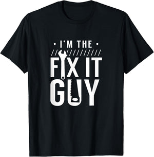 Name Is Mr Fix It DIY T-Shirt - T-Shirt | Black