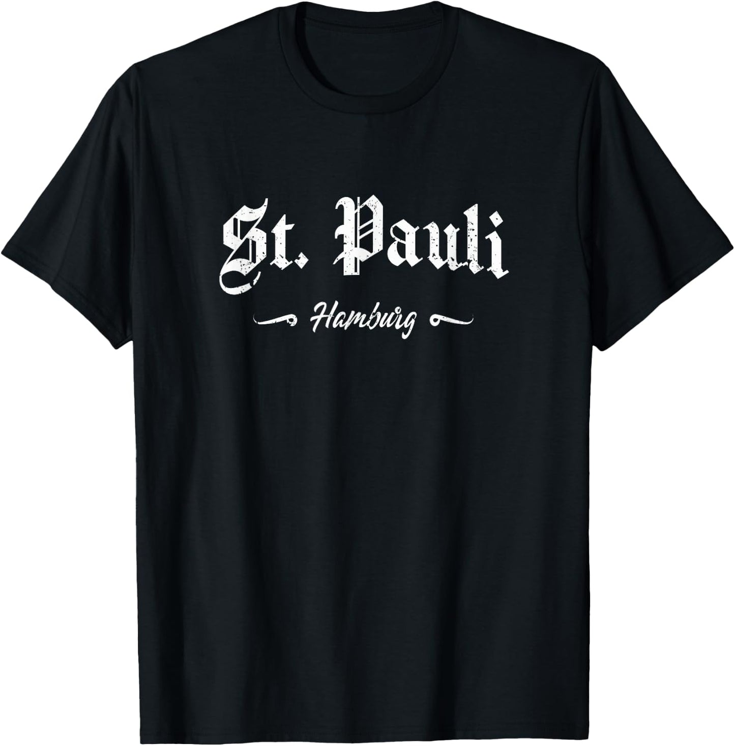 Design-Backprint der Hochschule Hamburg St. Pauli T-Shirt - T-Shirt | Black