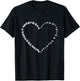 Butterflies Heart Dog And Butterfly Women T-Shirt - T-Shirt | Black