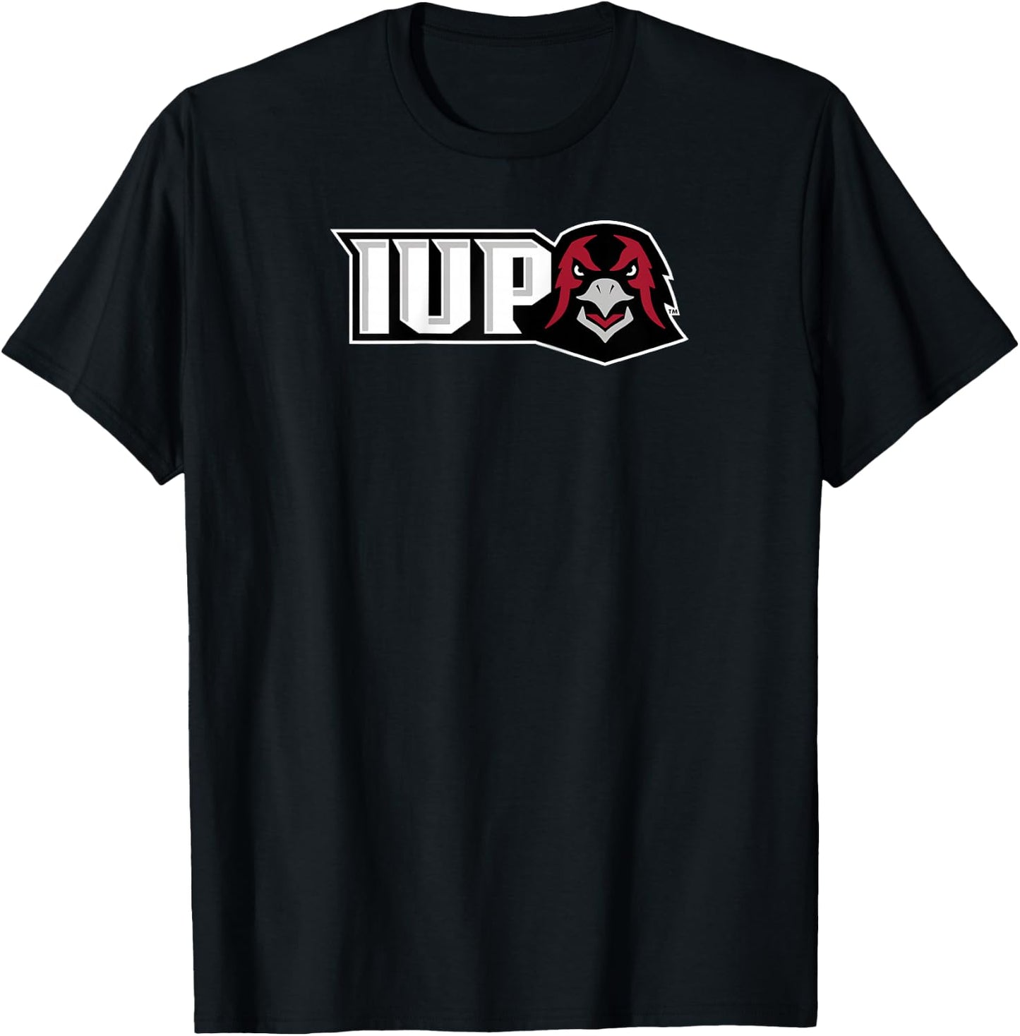 Indiana University Pennsylvania Hawks | IUP NCAA | IUPHC003 Raglan Baseball T-Shirt - T-Shirt | Black