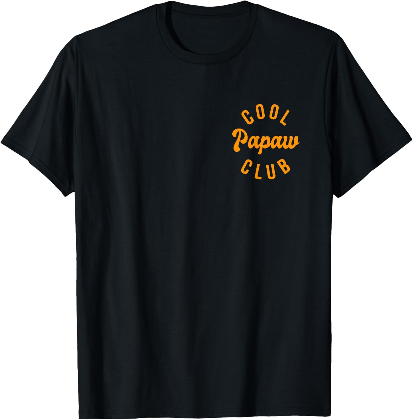 Cool Papaw Club Retro Vintage Graphic T-Shirt - T-Shirt | Black