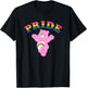 Care Bears Rainbow Pride Cheer Bear Retro Cartoon T-Shirt - T-Shirt | Black