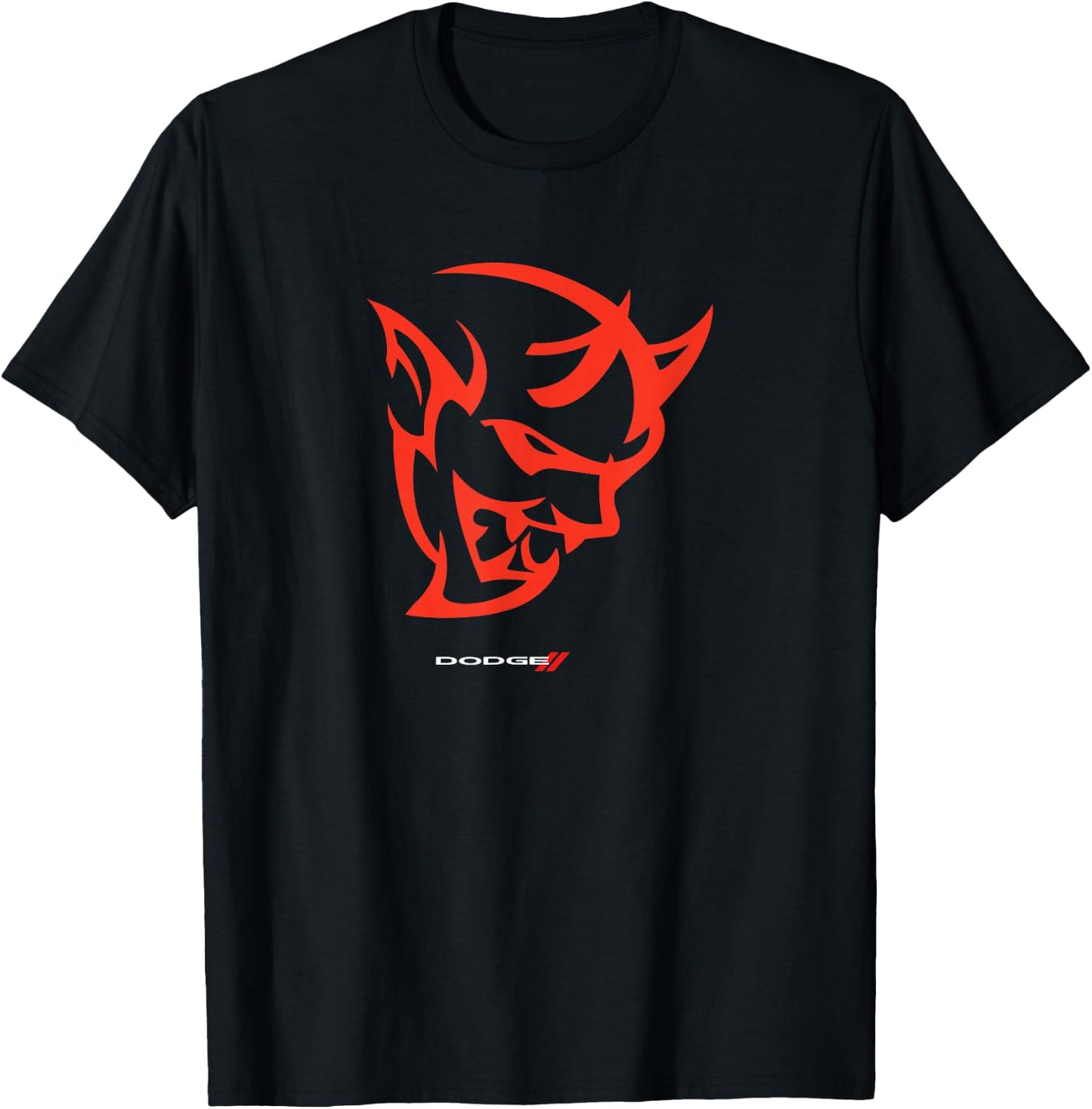 Dodge Demon Logo , Black, S T-Shirt - T-Shirt | Black