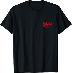 Slayer small classic logo t shirt T-Shirt - T-Shirt | Black