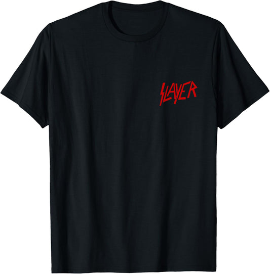 Slayer small classic logo t shirt T-Shirt - T-Shirt | Black