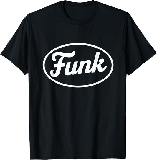 Funk Music Distressed Logo T-Shirt - T-Shirt | Black