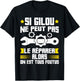 Humour Gilou Surnom Bricolage Réparation Mécano Plombier ! T-Shirt - T-Shirt | Black