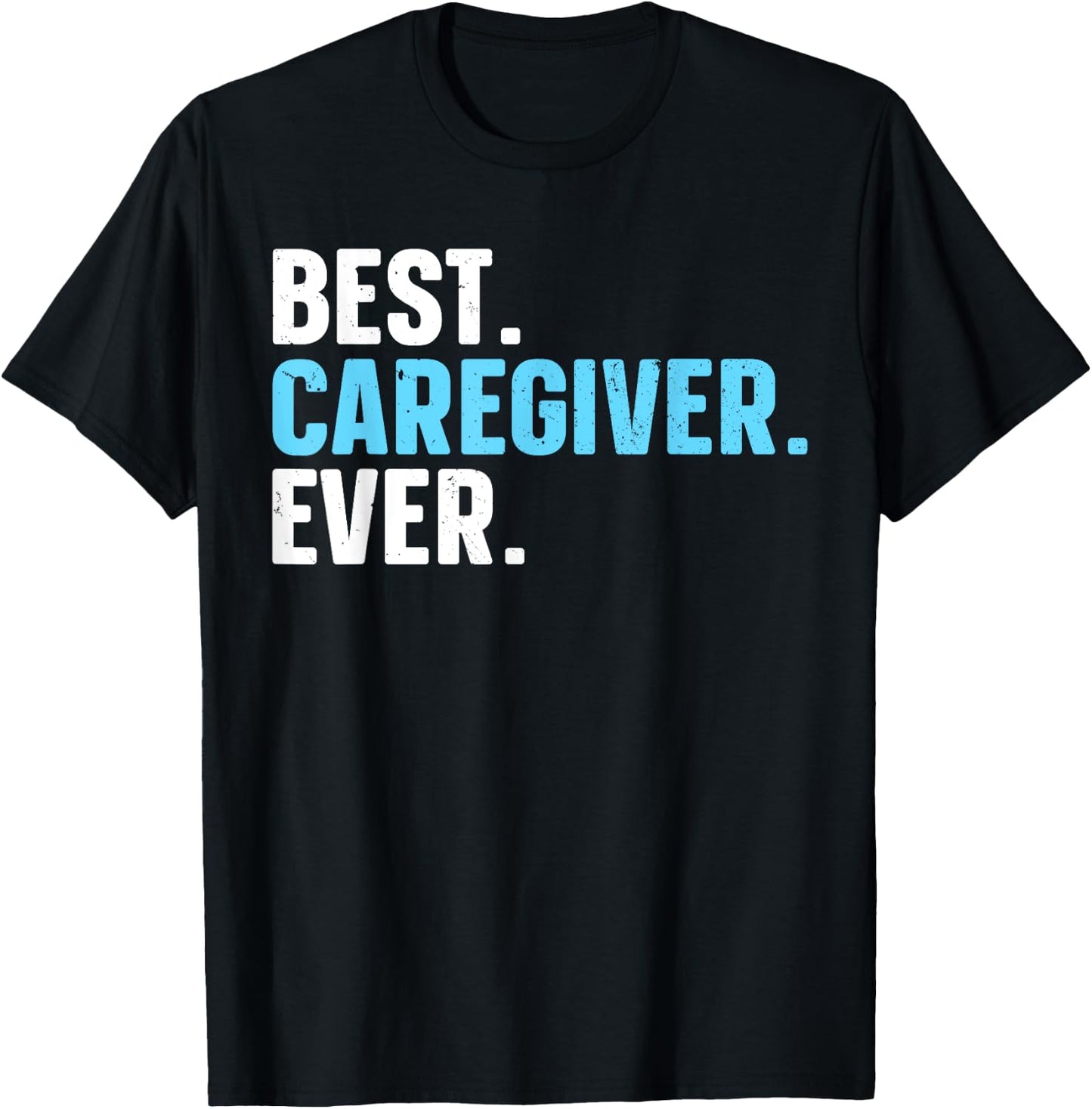 Funny Caregiver Design Women Caregiving Caregiver T-Shirt - T-Shirt | Black