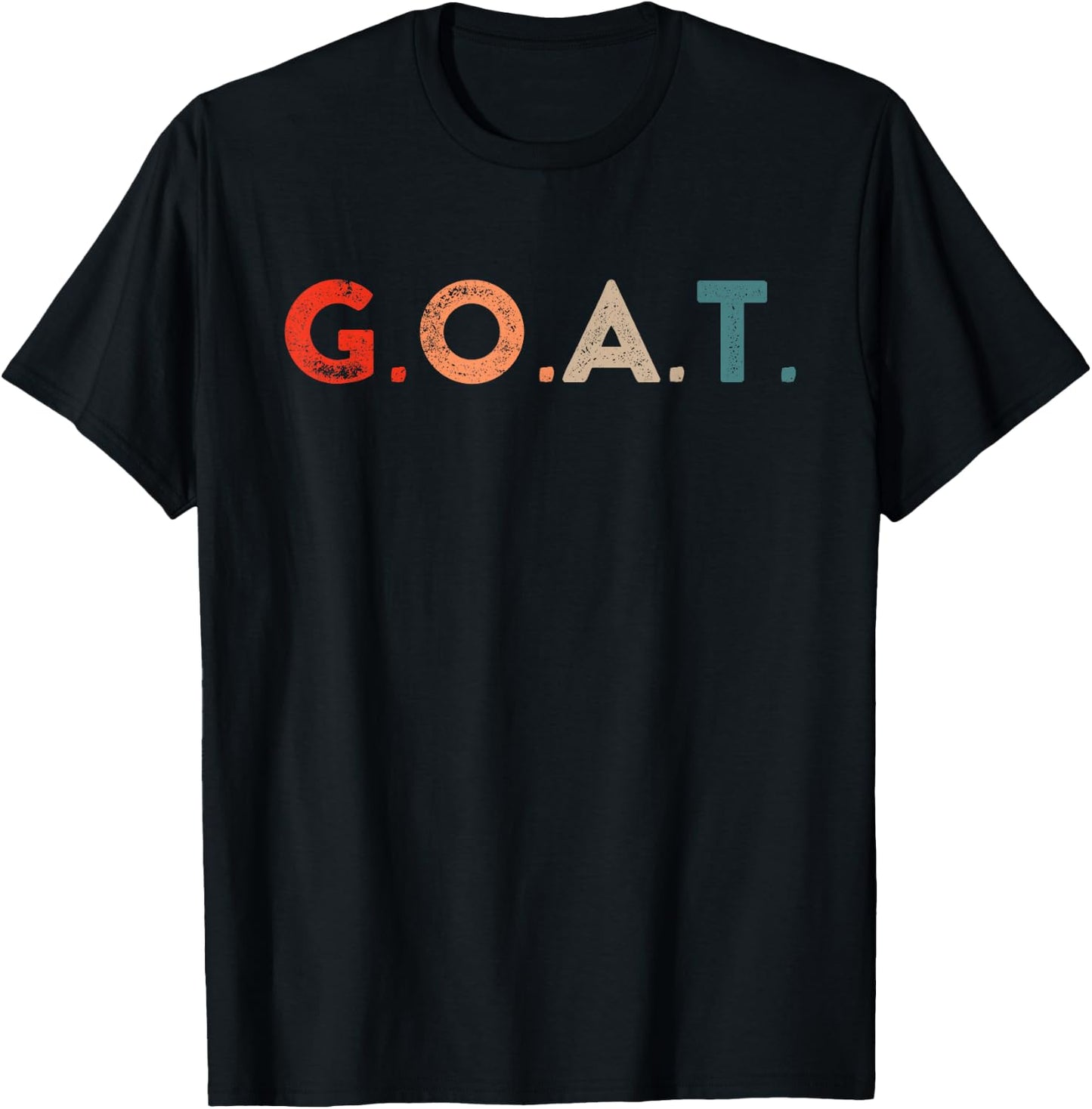 Goat G.o.a.t. T-Shirt - T-Shirt | Black
