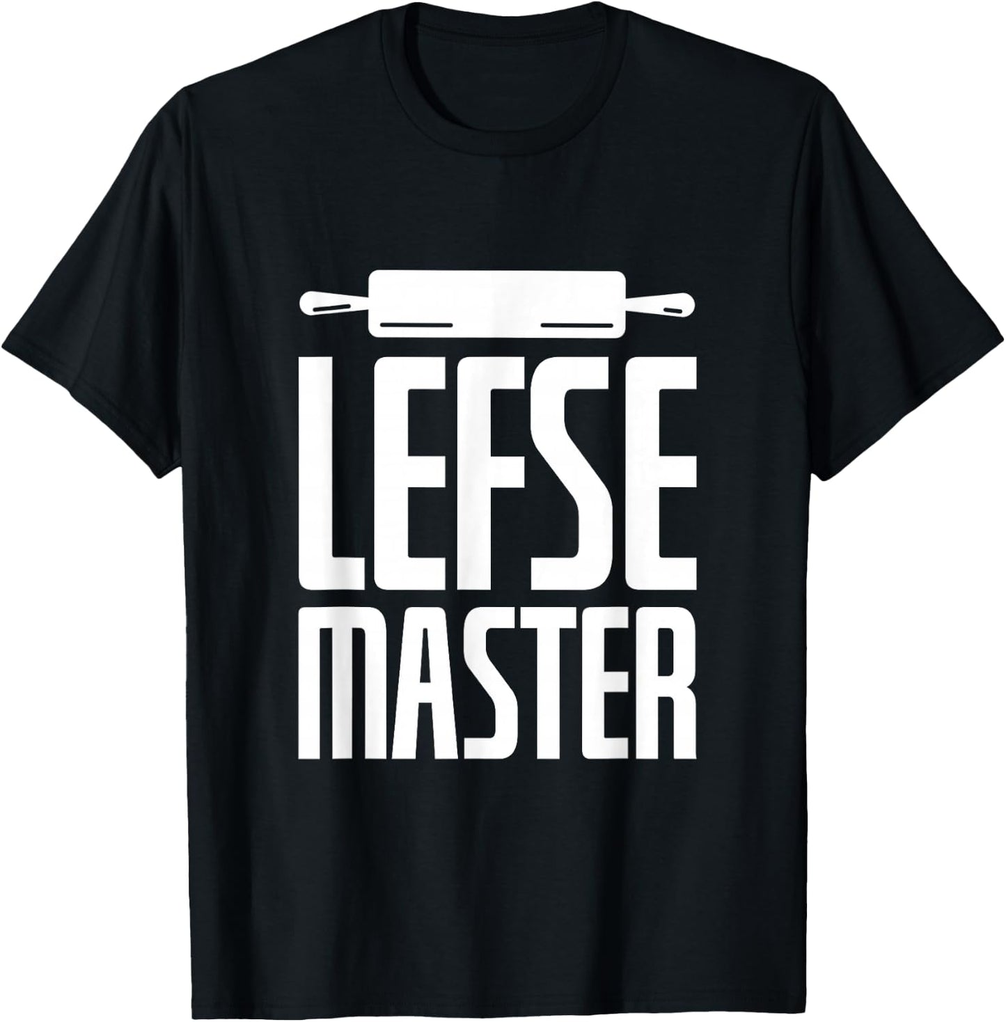Lefse Master T-Shirt - T-Shirt | Black