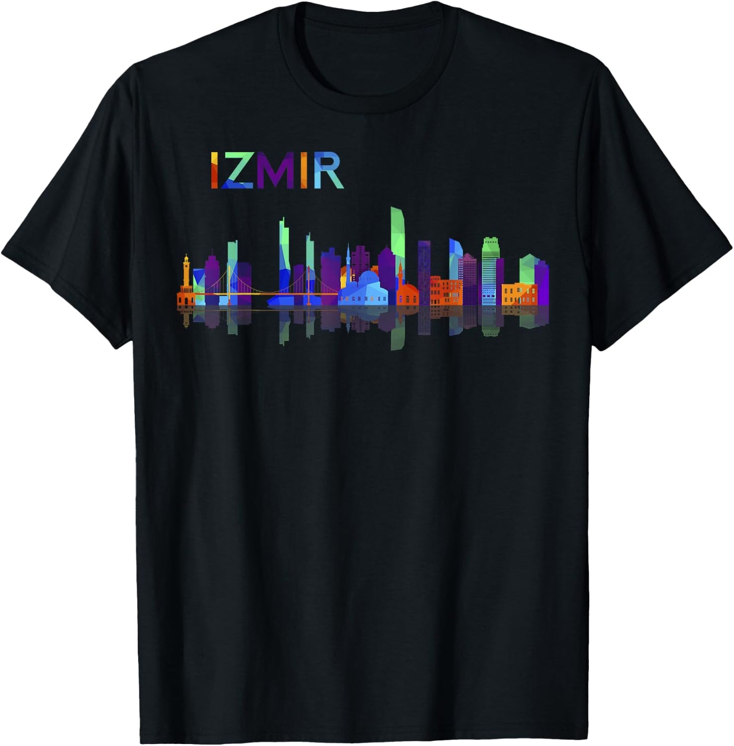 Travel Europe Asia Izmir Turkey Turkish Family Vacation T-Shirt - T-Shirt | Black