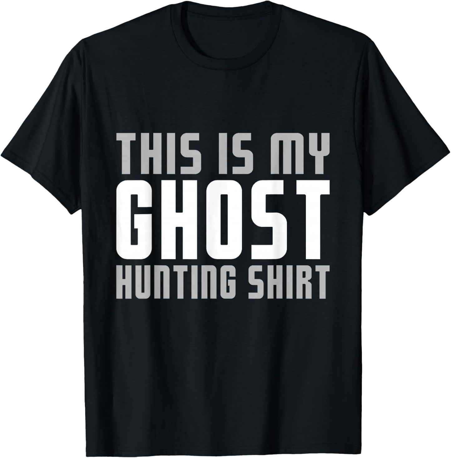 This Is My Ghost Hunting Funny Halloween Costume Men Boys T-Shirt - T-Shirt | Black