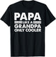 Funny Papa Design For Grandpa Papi Papaw From Grandkids Papa T-Shirt - T-Shirt | Black