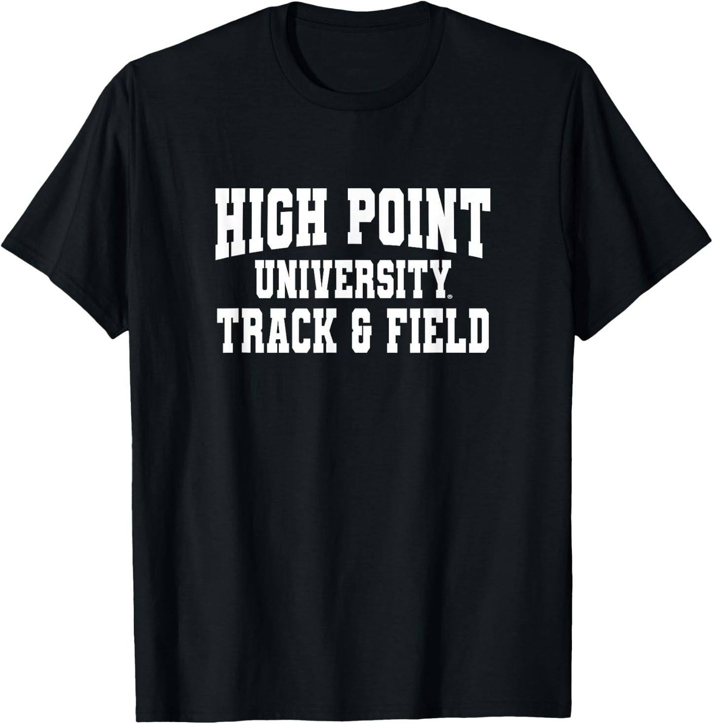 High Point Panthers University Track & Field 02 Sports Fan T-Shirt - T-Shirt | Black
