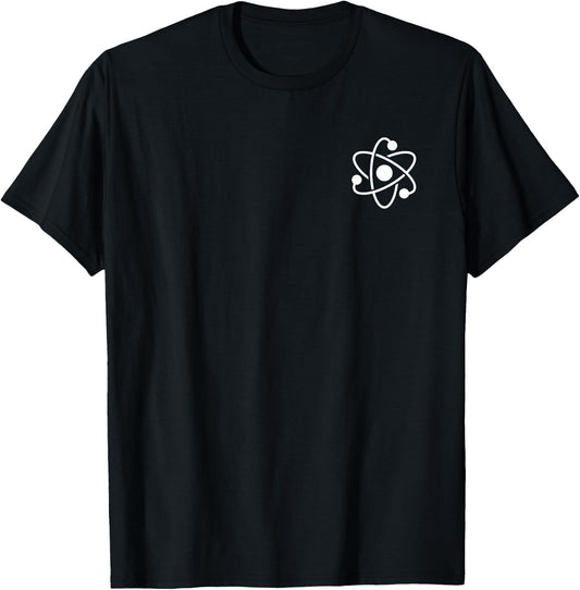 Nuclear Power Logo Emblem Uranium Energy Nuclear Engineer T-Shirt - T-Shirt | Black