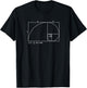 Fibonacci Golden Ratio T-Shirt - T-Shirt | Black