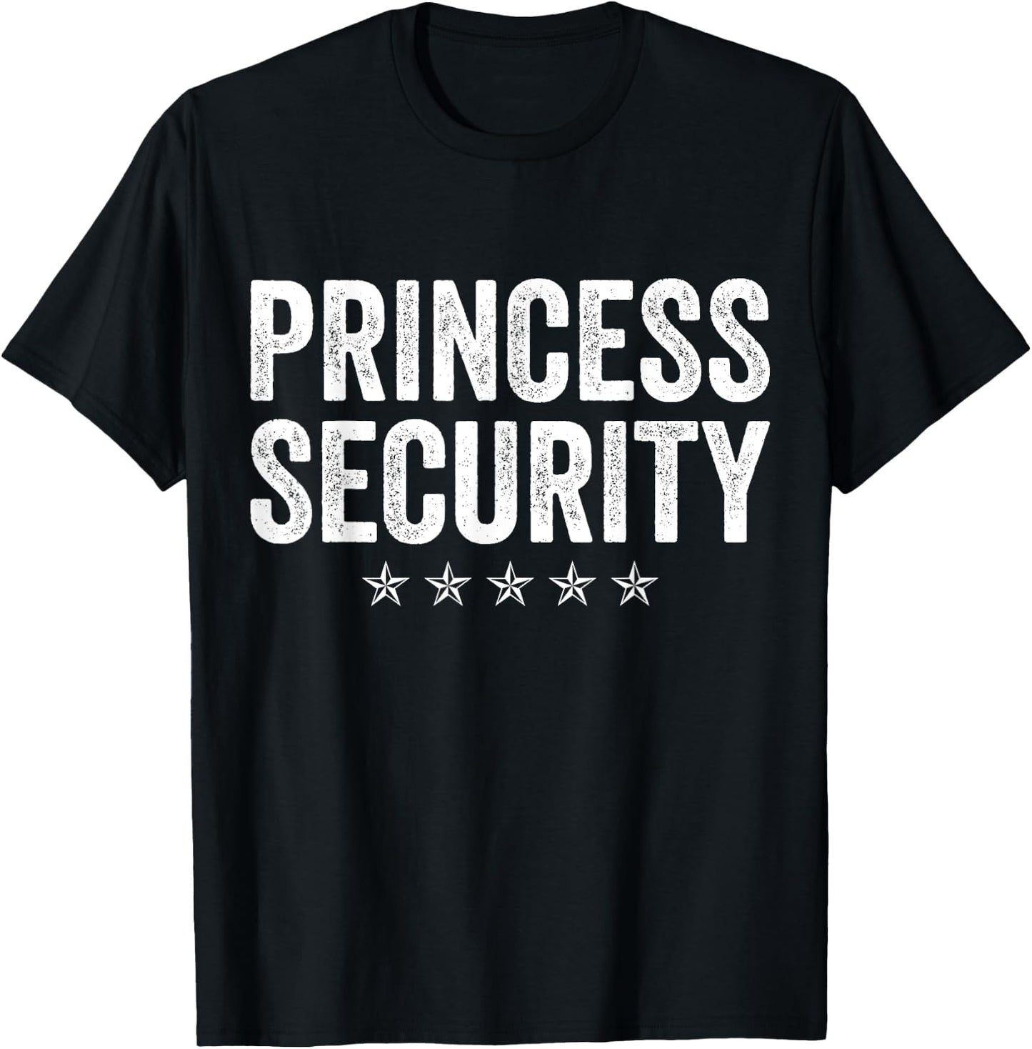 Princess Security Halloween Costume T-Shirt - T-Shirt | Black