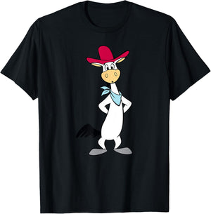 Quick Draw McGraw Character T-Shirt - T-Shirt | Black