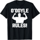 O'Doyle Rules Graphic & Gifts funny quote , Black T-Shirt - T-Shirt | Black