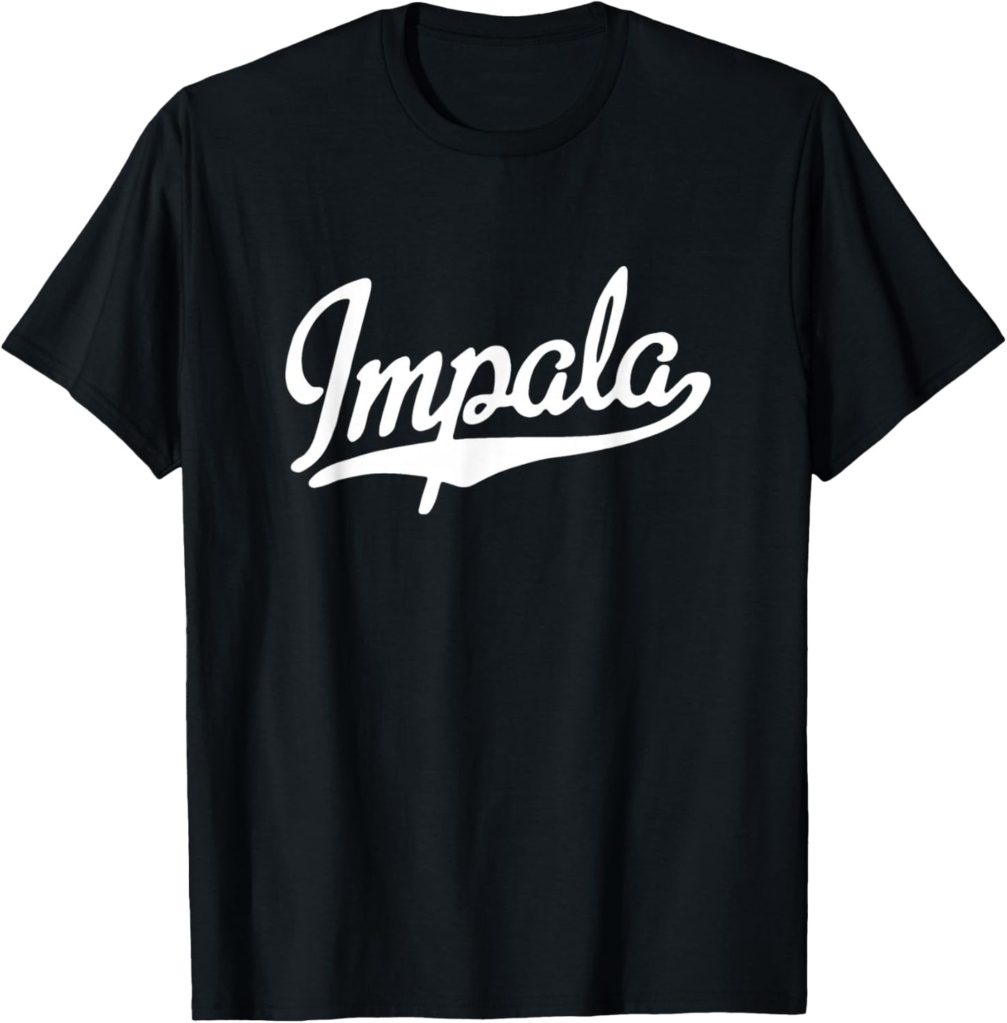 Impala Animal Baseball T-Shirt - T-Shirt | Black