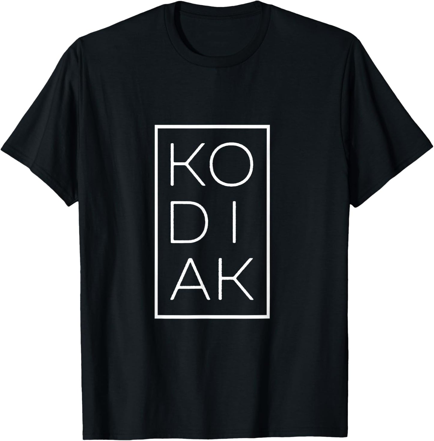 Kodiak Souvenir Gift T-Shirt - T-Shirt | Black