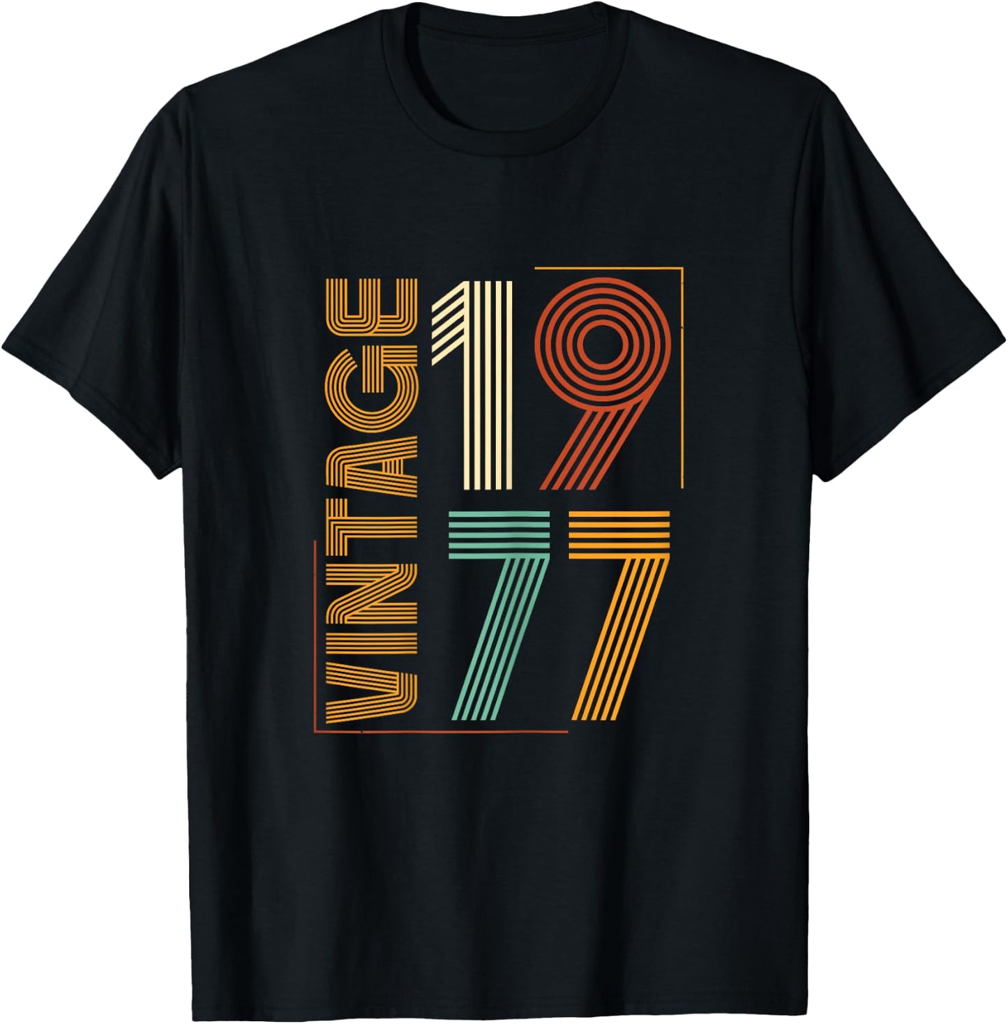 Vintage 1977 Women Limited Edition BDay 1977 Birthday T-Shirt - T-Shirt | Black