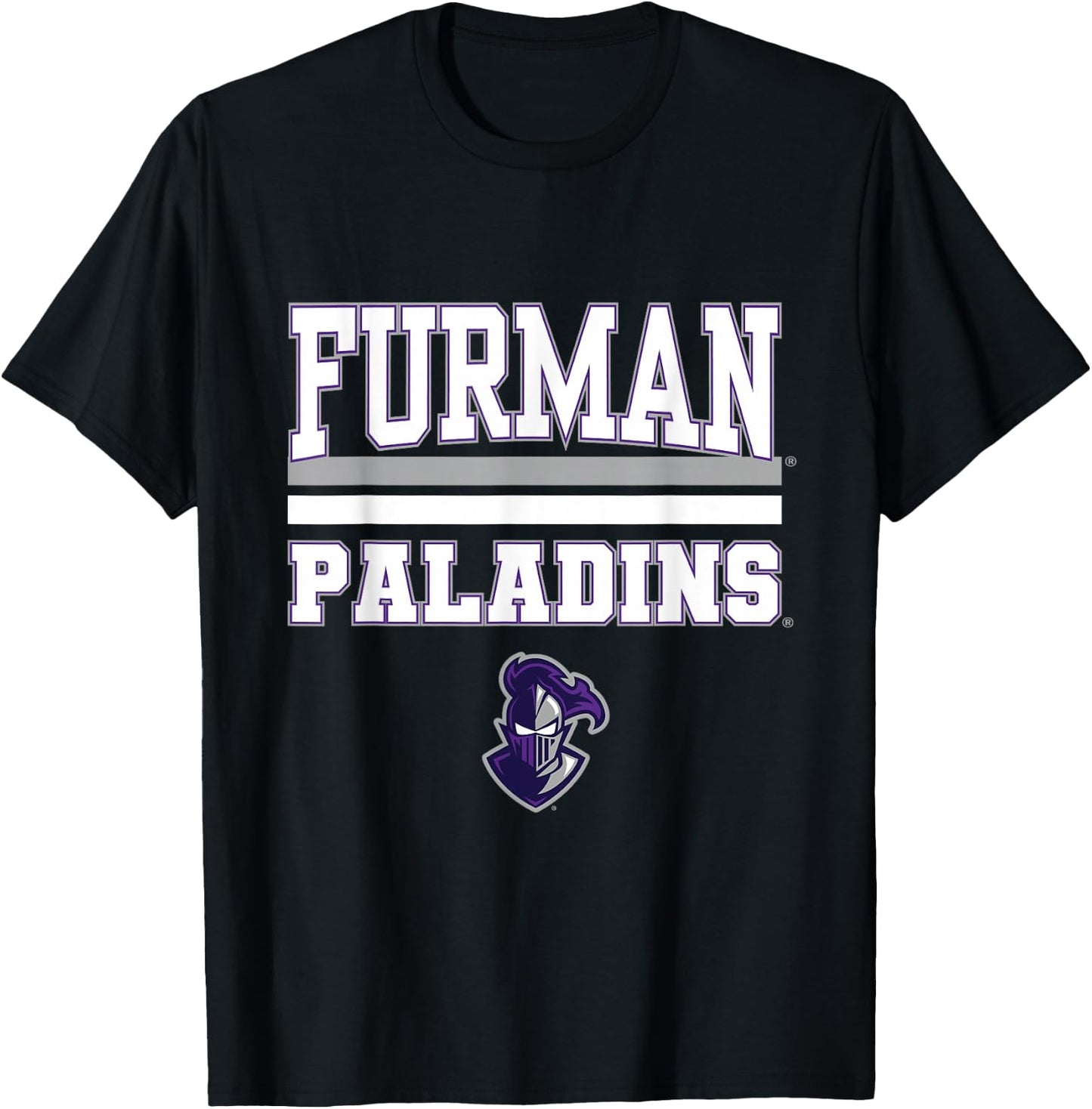 Furman Paladins |NCAA Official University Merch | VNPFUR301 T-Shirt - T-Shirt | Black