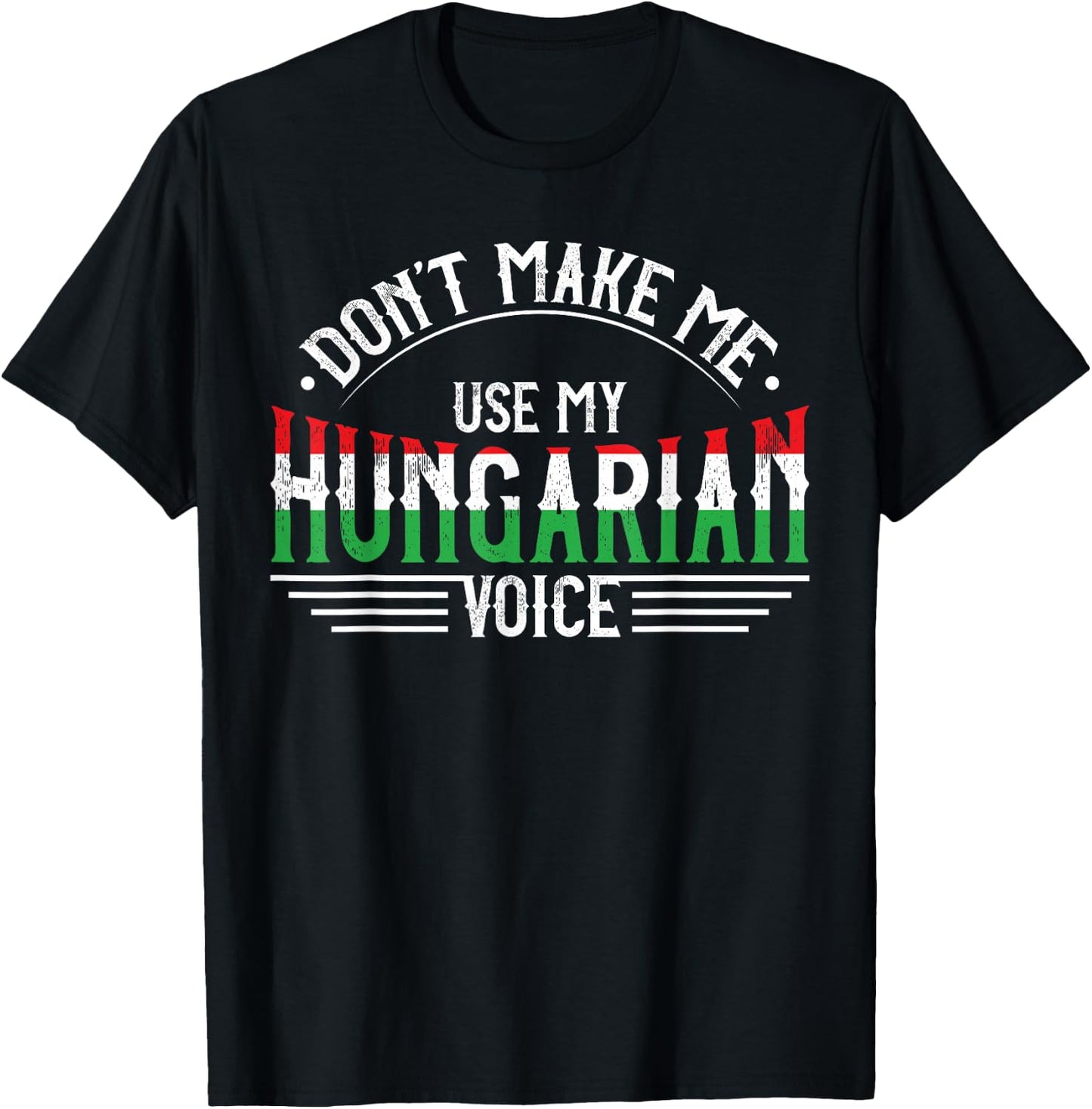 Hungarian Roots Funny Hungary Heritage Apparel Men Women T-Shirt - T-Shirt | Black