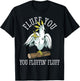 Cockatoo Parrot Fluff You Fluffin Funny T-Shirt - T-Shirt | Black