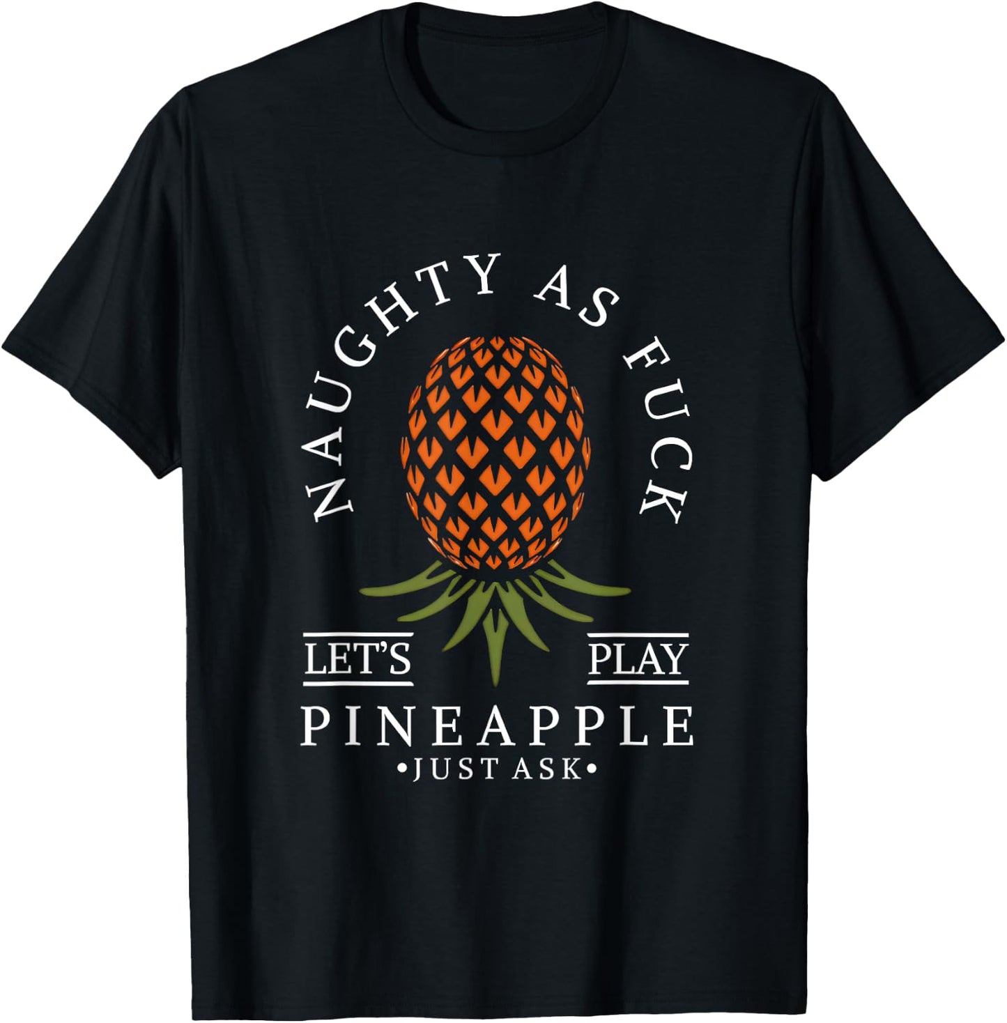Naughty AF Swinger Lifestyle Naughty Adult Humor Graphic T-Shirt - T-Shirt | Black