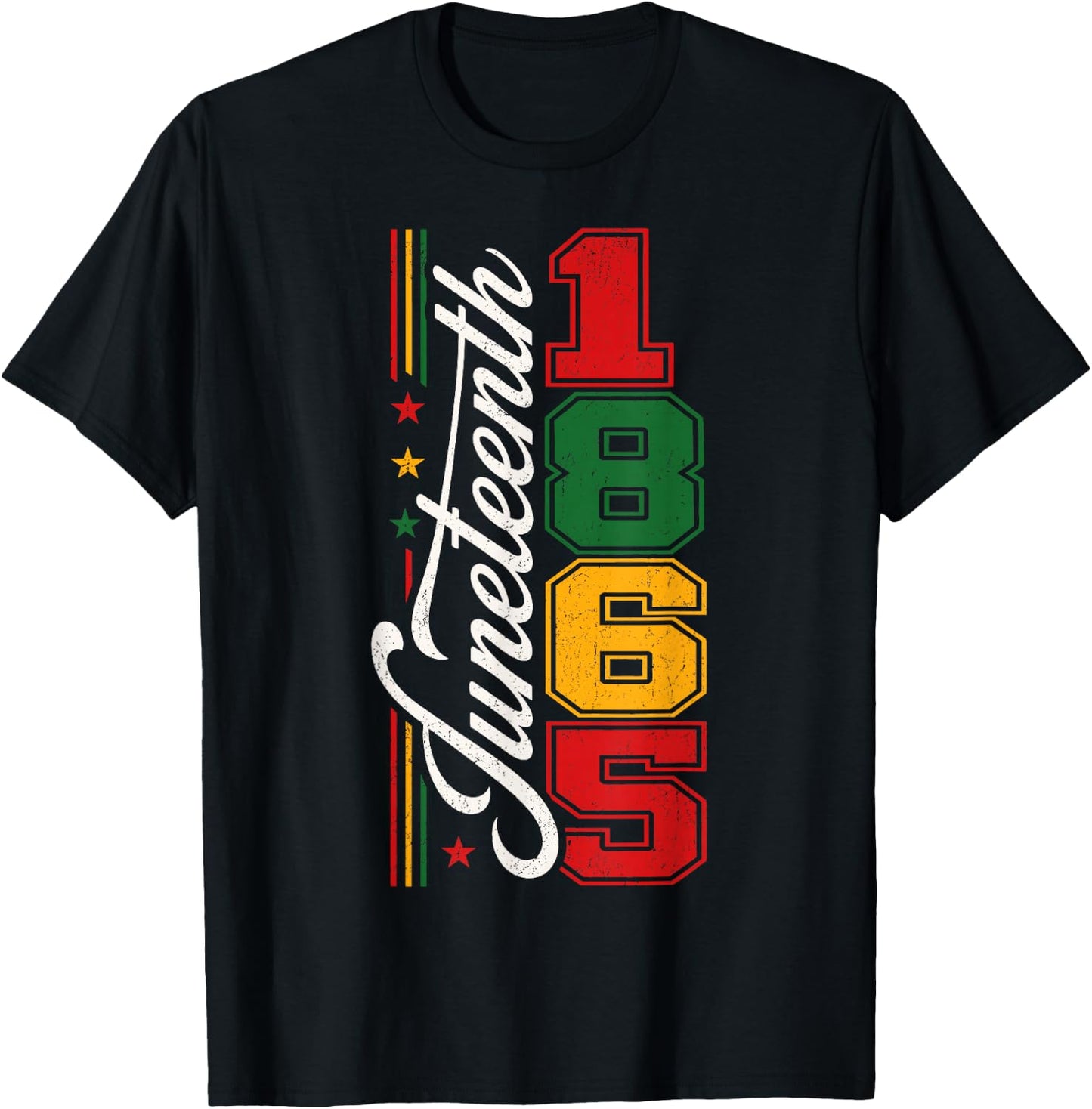 Juneteenth 1865 Black History African Culture Pride T-Shirt - T-Shirt | Black