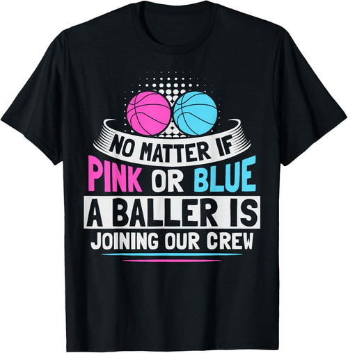 Gender Reveal Basketball Design for a Basketball Player