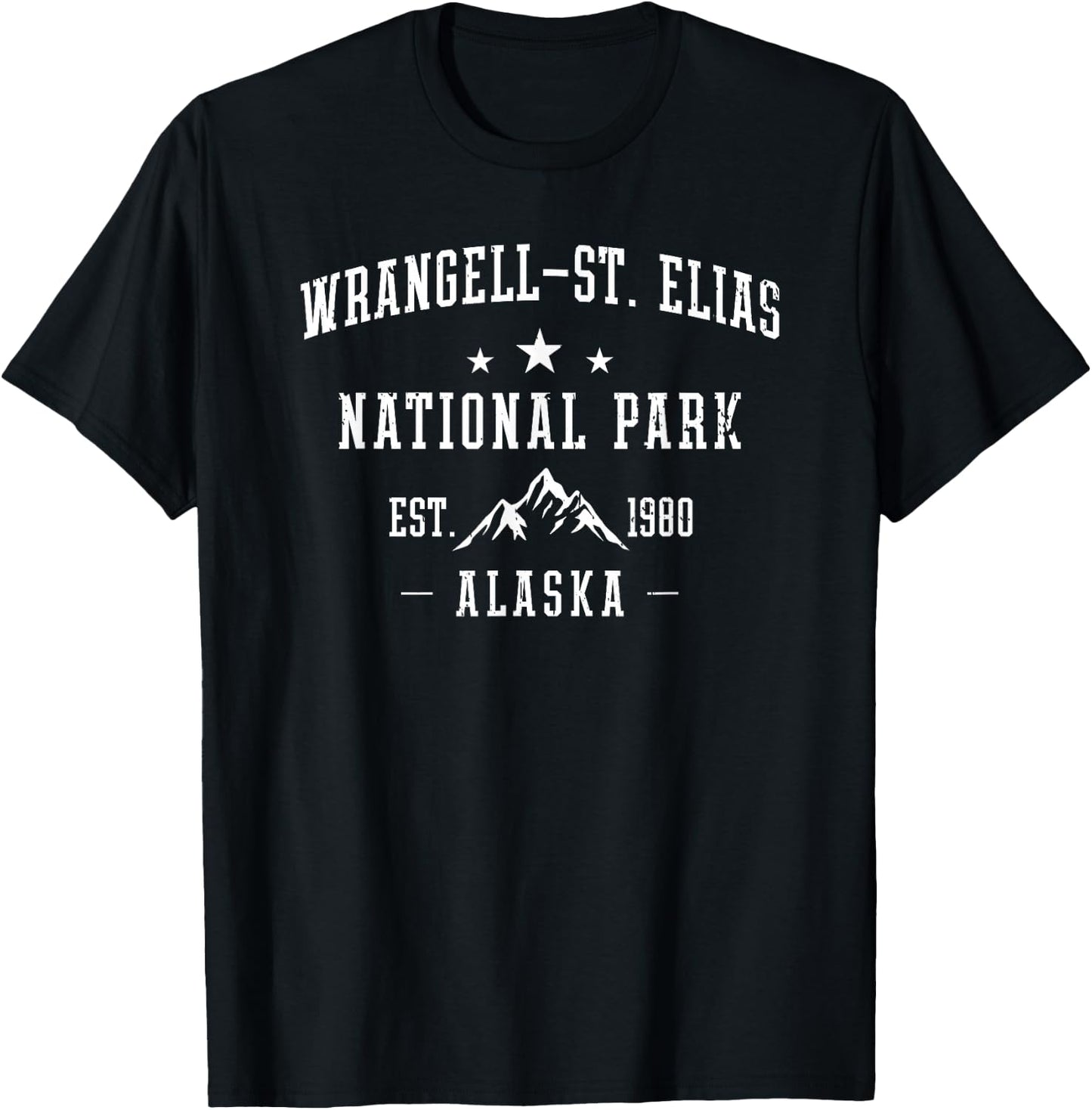 Wrangell St. Elias National Park T-Shirt - T-Shirt | Black
