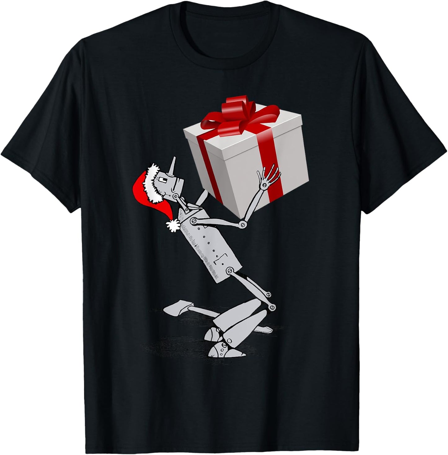 Wizard of Oz Tin Man of OZ Christmas Vintage Shirt T-Shirt - T-Shirt | Black