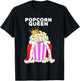 Popcorn Queen | Popcorn Lover Shirt | Cute Popcorn T-Shirt - T-Shirt | Black