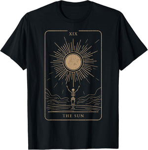 Esoteric Mystic Spiritual Tarot Card Streetwear , Black, S T-Shirt - T-Shirt | Black