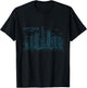 Chicago Skyline Vintage Chicago Illinois T-Shirt - T-Shirt | Black