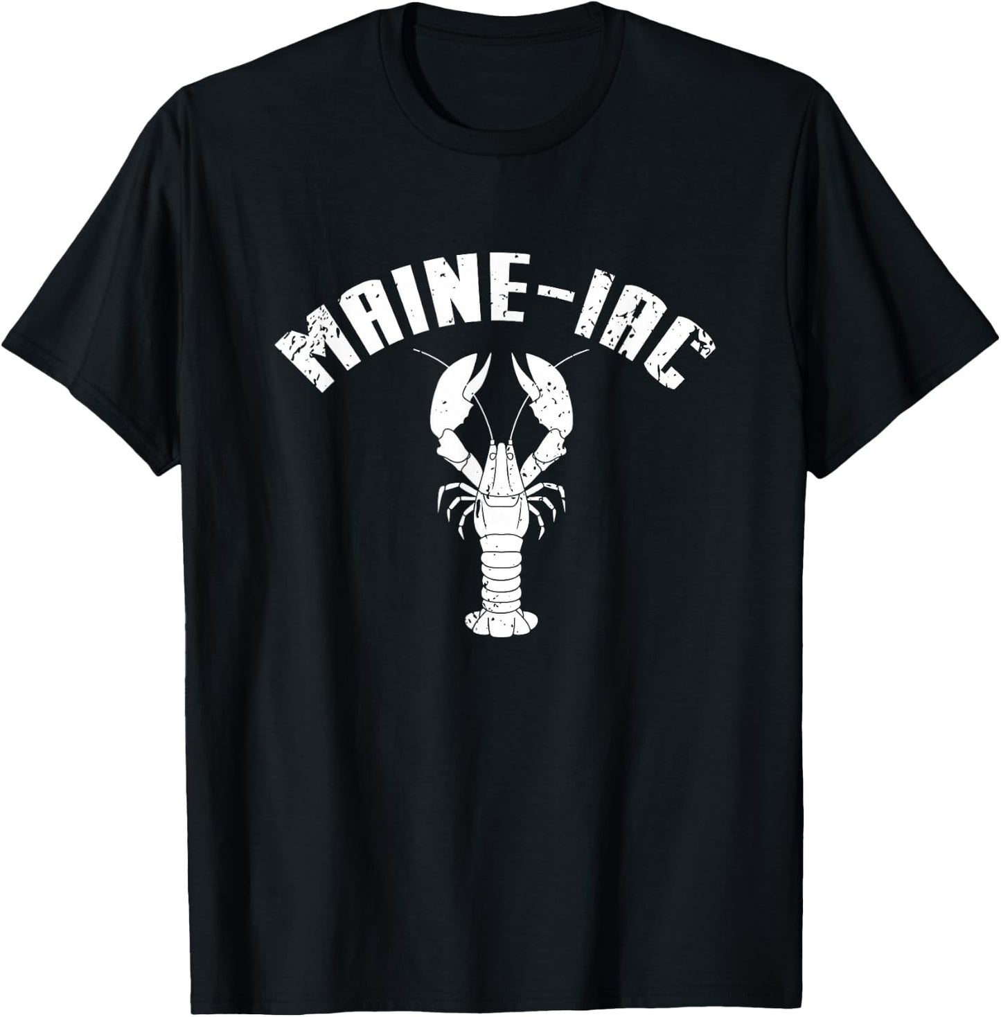 Maine-iac Lobster Maine T-Shirt - T-Shirt | Black