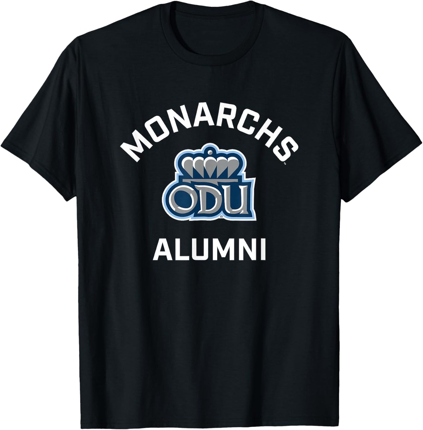 Old Dominion University ODU Monarchs Arched Alumni T-Shirt - T-Shirt | Black
