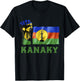 Kanaky Flag New Caledonia People Honor And Respect , Black, S T-Shirt - T-Shirt | Black