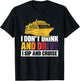 I Don't Drink And Drive Sip And Cruise T-Shirt - T-Shirt | Black