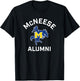 McNeese State University Cowboys Arched Alumni T-Shirt - T-Shirt | Black