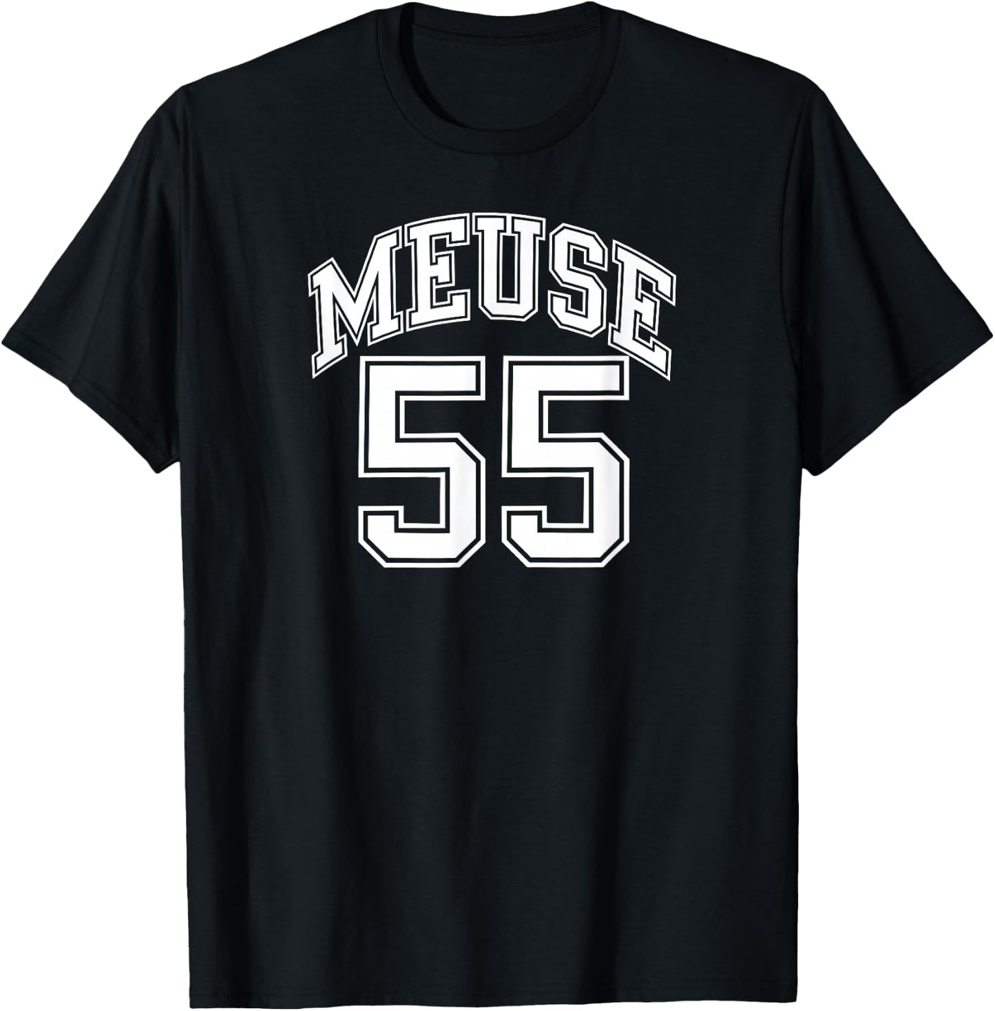 Meuse 55 , Black, S T-Shirt - T-Shirt | Black