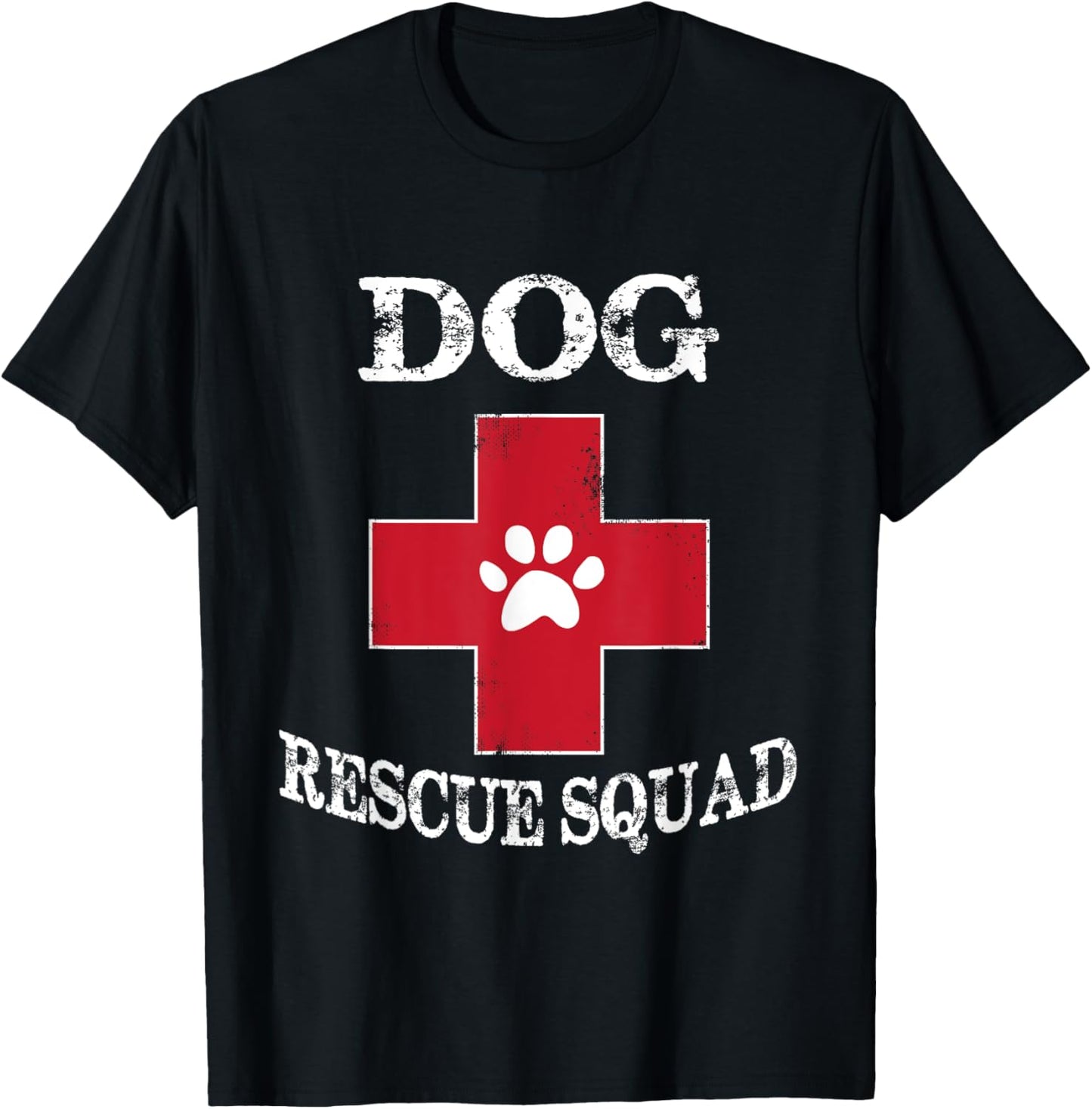 Dog Rescue Shirt - Dog Animal Rescue Squad T shirts T-Shirt - T-Shirt | Black