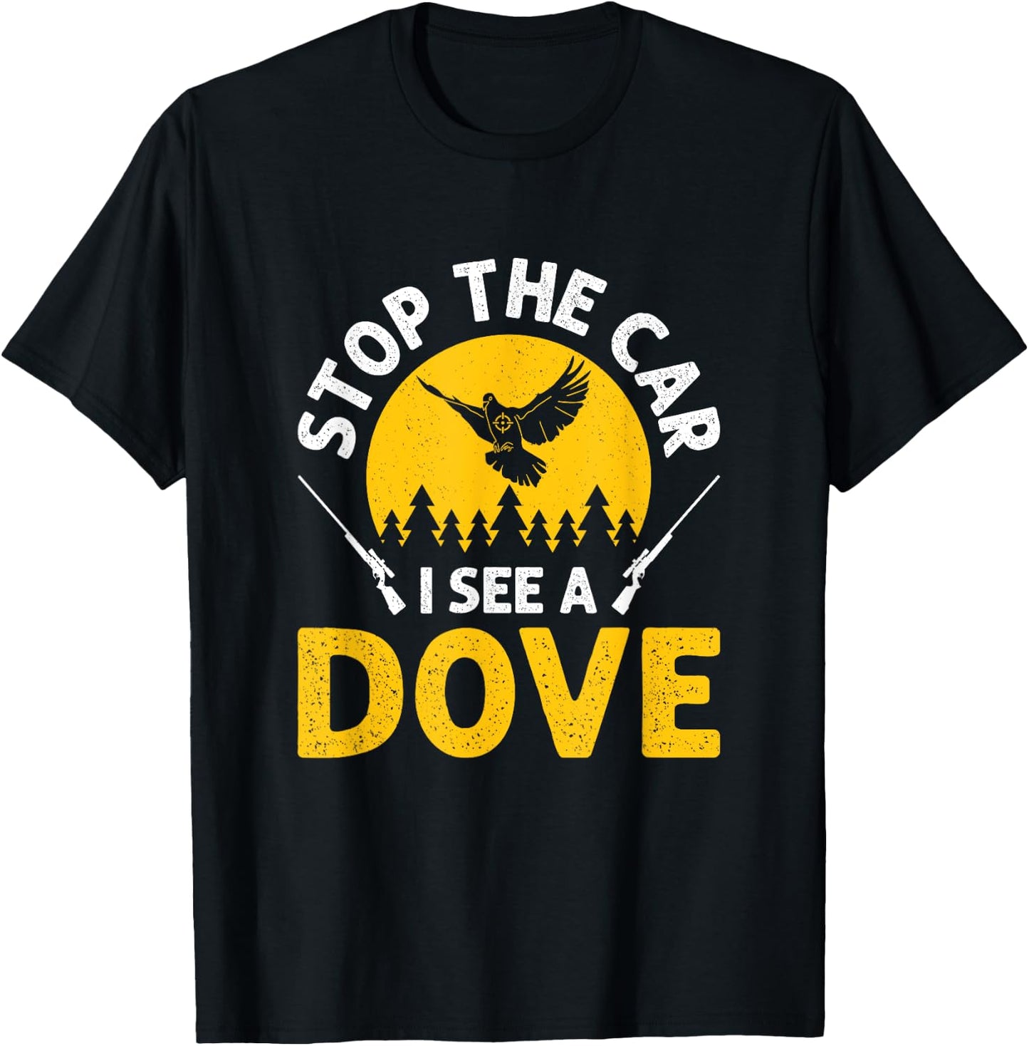 Dove Hunt Hunter Dove Hunting T-Shirt - T-Shirt | Black