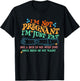 I'm Not: Pregnant I'm Just Fat Not A Bun In My Oven T-Shirt - T-Shirt | Black