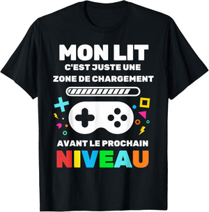 Humor Gamer Gaming Video Games Teen Boy Gamer , Black, S T-Shirt - T-Shirt | Black