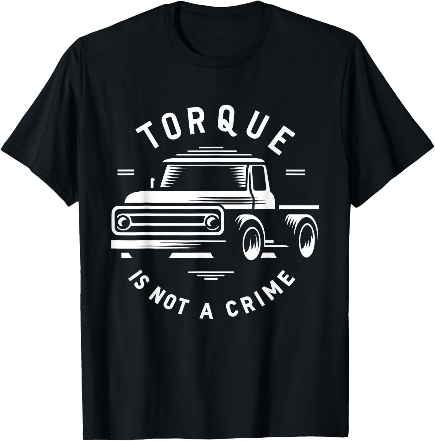 Square Body Truck T-Shirt - T-Shirt | Black