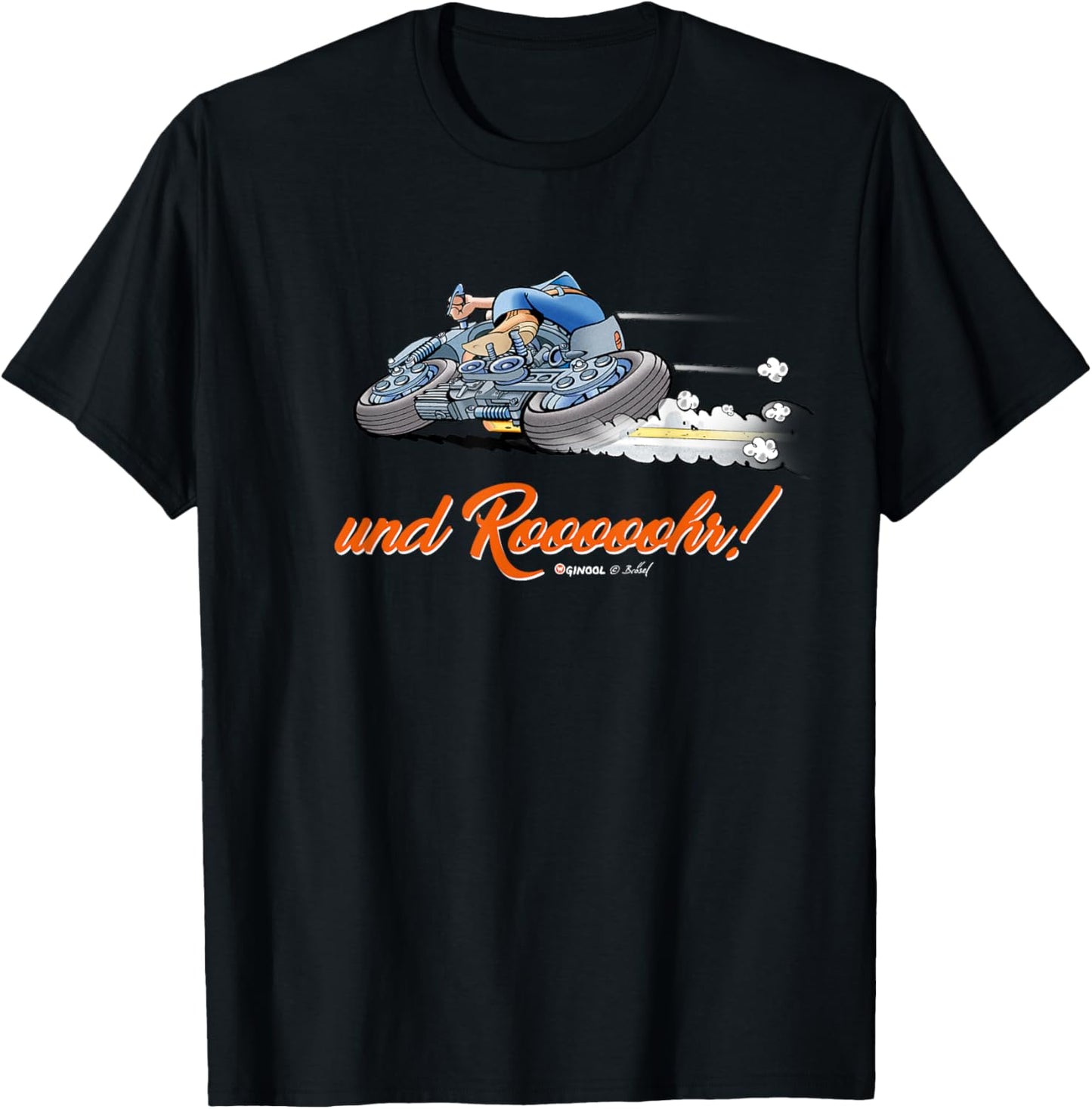 WERNER And Rooooohr! , black T-Shirt - T-Shirt | Black