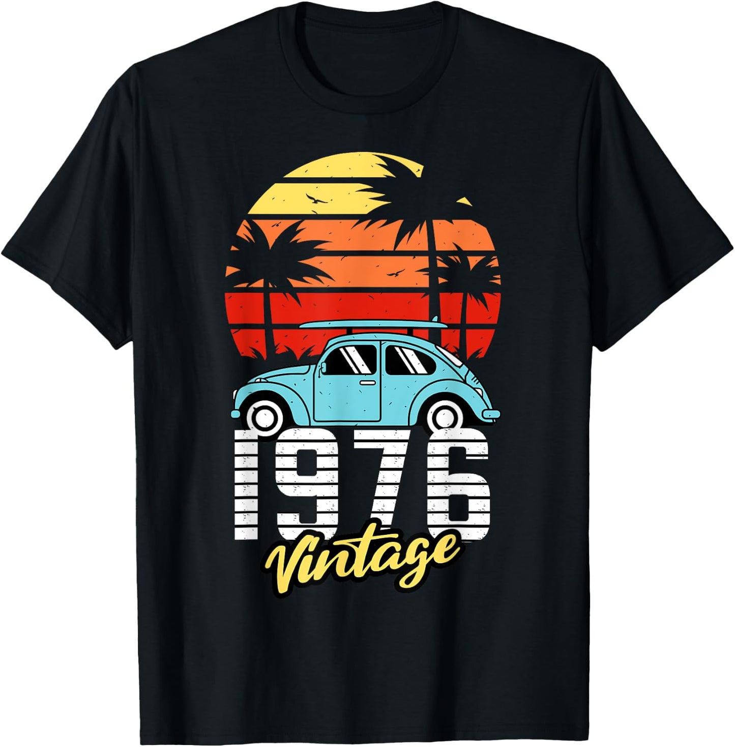 Jahrgang 1976, Vintage-Klassiker, Retro-Geschenke zum Geburtstag T-Shirt - T-Shirt | Black